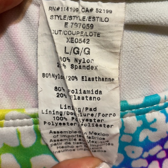 Neon leopard print bikini bottom - Picture 4 of 4